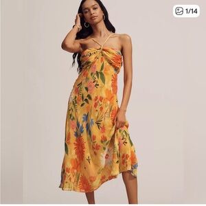 NWT Anthropologie Floral Resort Dress
